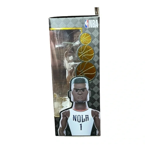 FUNKO GOLD ZION WILLIAMSON NEW ORLEANS PELICANS HOME UNIFORM NBA NEW‎ - Picture 6 of 8